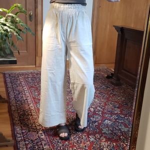 Madewell Corduroy Pull-On Wide-Leg Pants